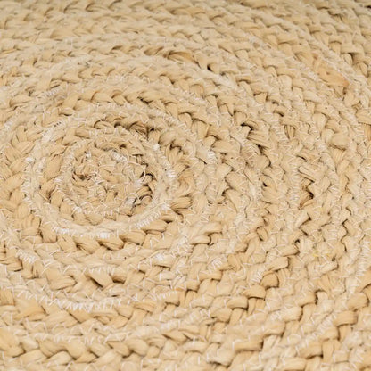 Détails Tapis Rond Jute Pavo