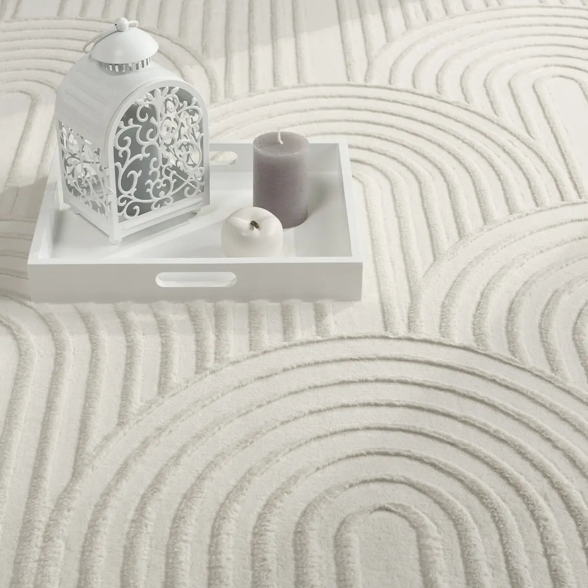 Détails Tapis Scandinave Arco