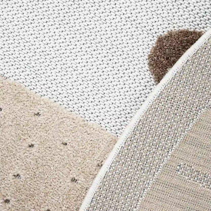 Dos Tapis Rond Enfant Bobino