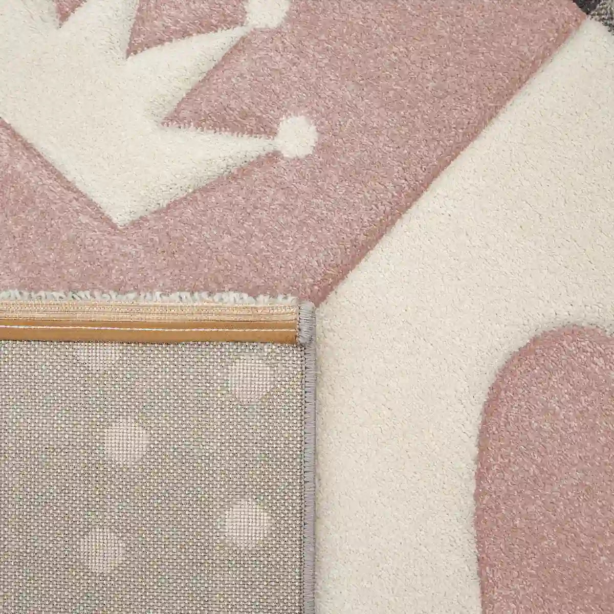 Dos Tapis Rond Enfant Kinglove