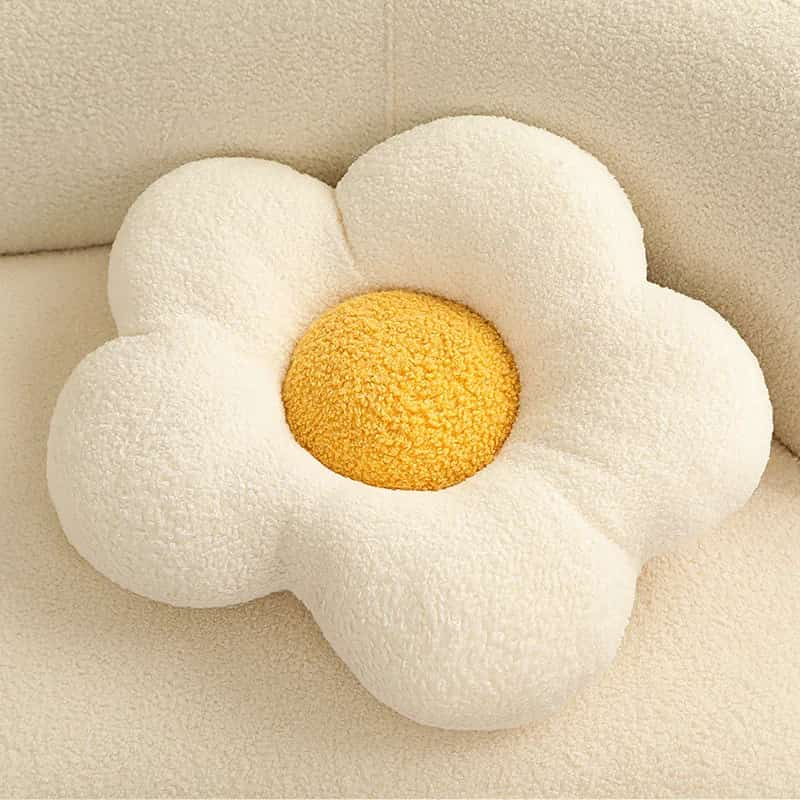 Coussin en Forme de marguerite fleur