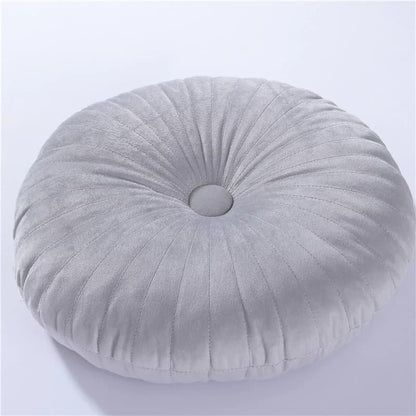 Coussin plat gris