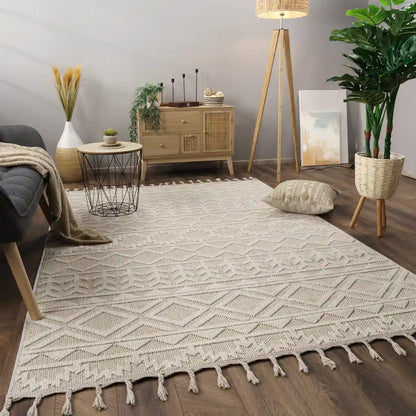 Tapis Berbère Tazirt Cream