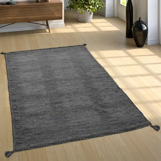 Tapis Berbère Uni Gris