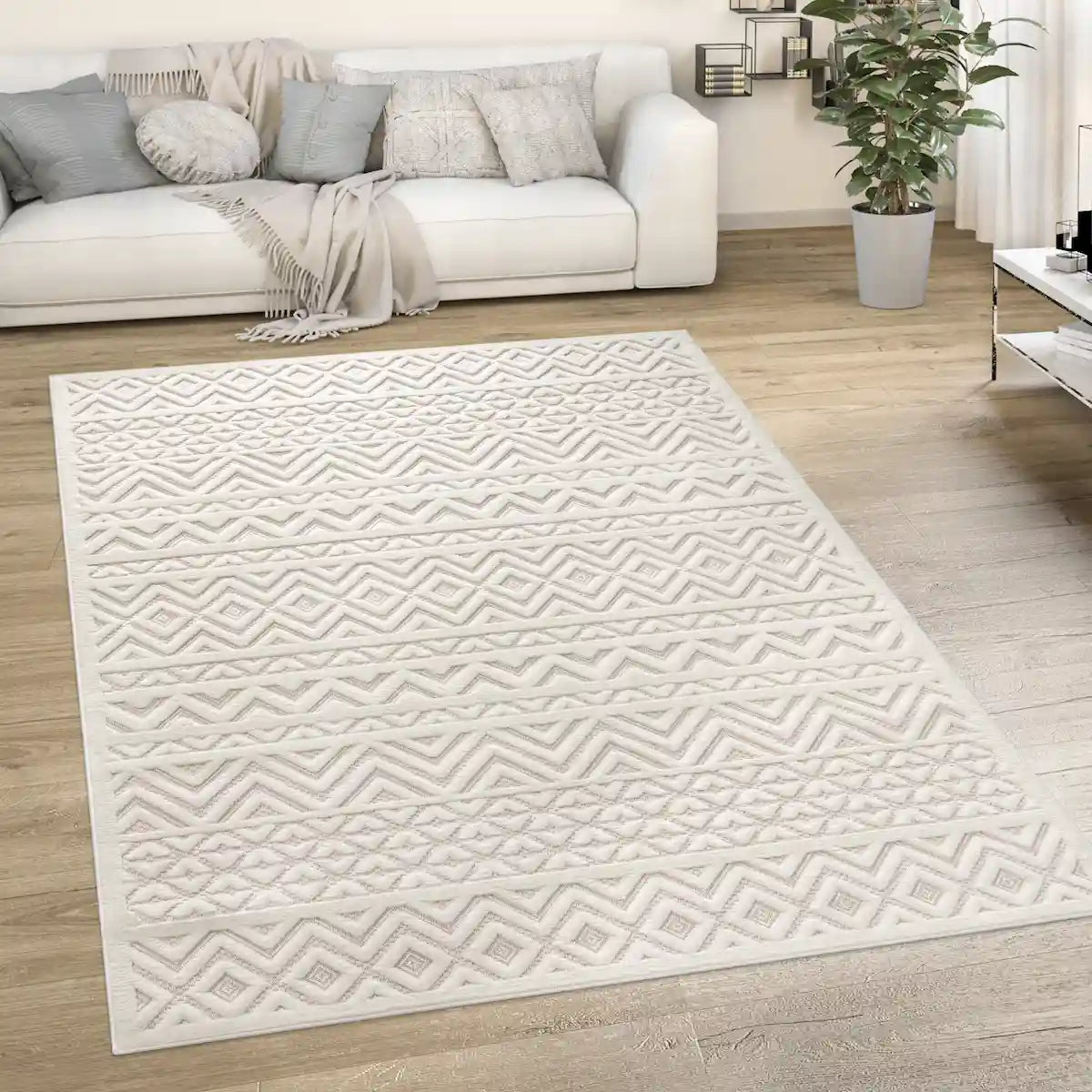 Tapis Berbère Zagora - Cream