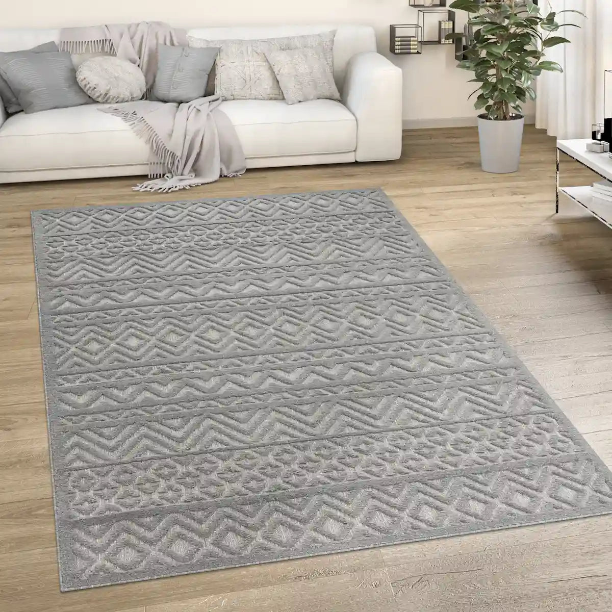 Tapis Berbère Zagora - Gris