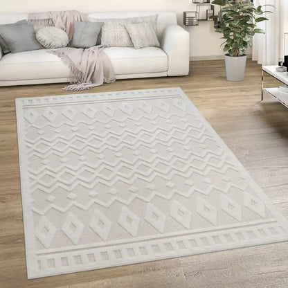 Tapis Berbère Taka couleur  Crème
