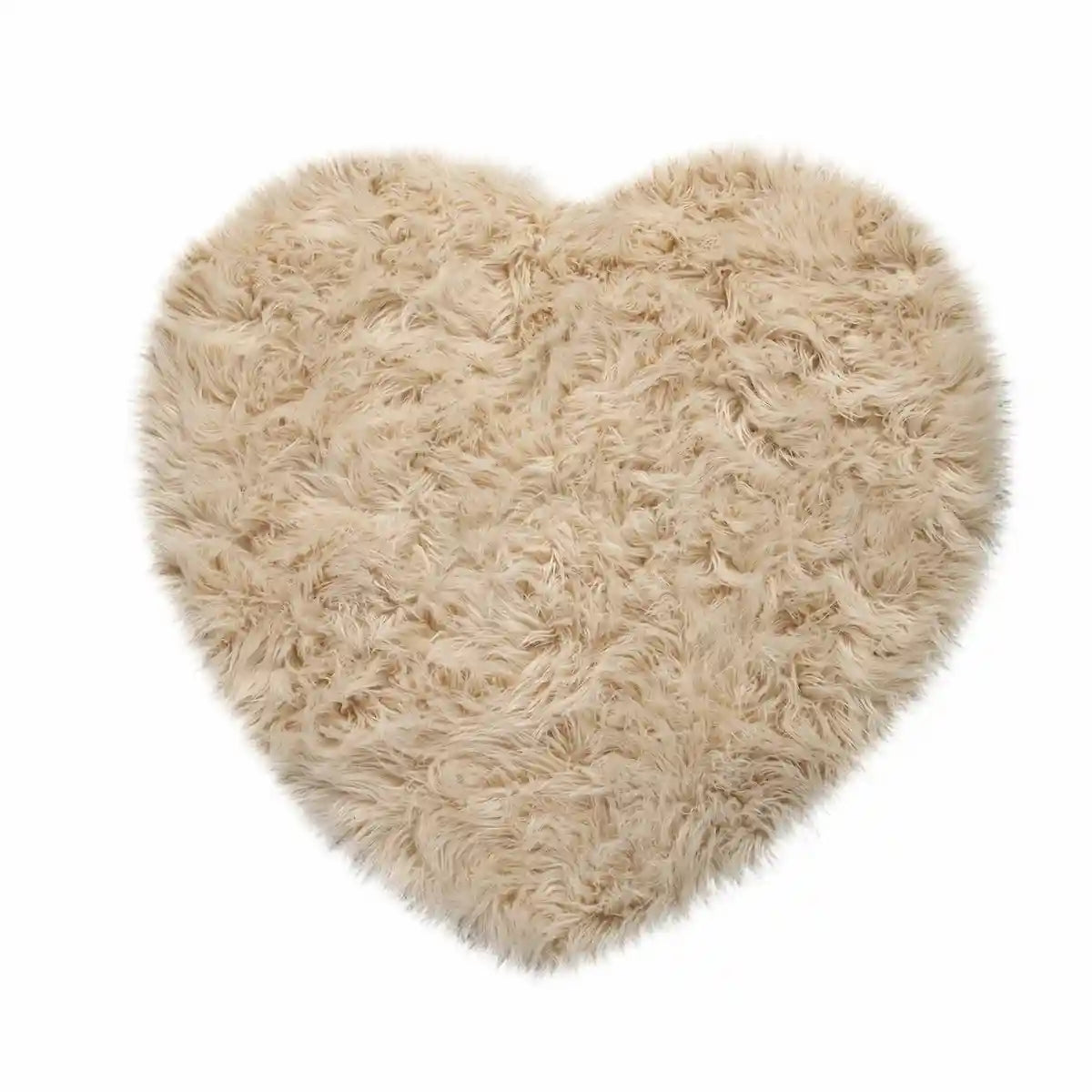 Tapis Coeur sur fond blanc