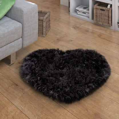 Tapis Coeur Noir