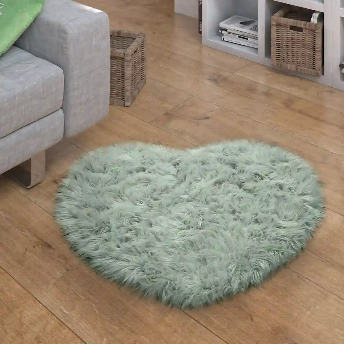 Tapis Coeur Vert
