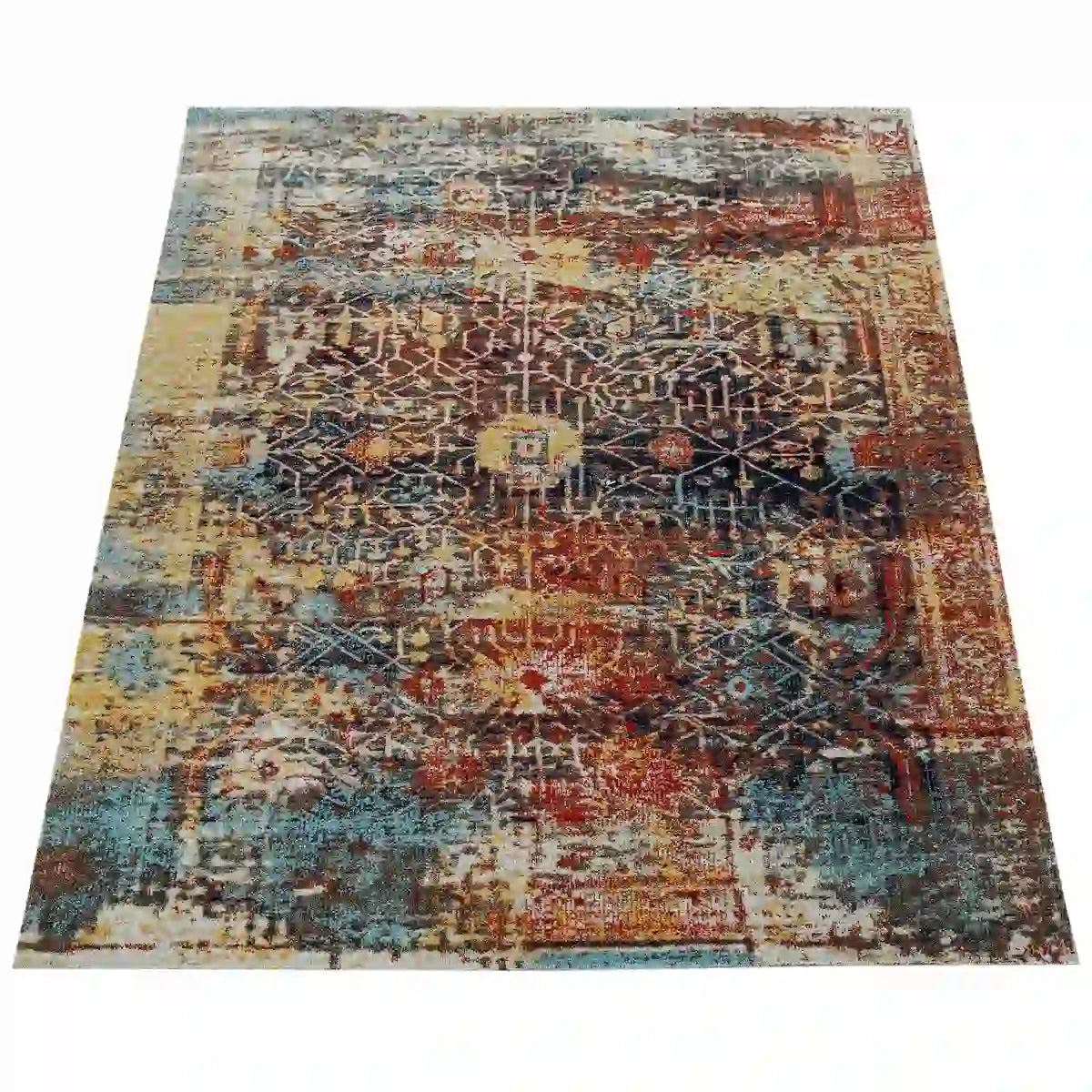 Tapis Coloré Medievo sur fond blanc