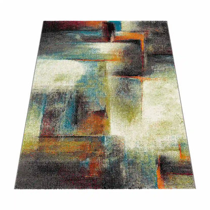 Tapis Coloré Vango - Fond Blanc