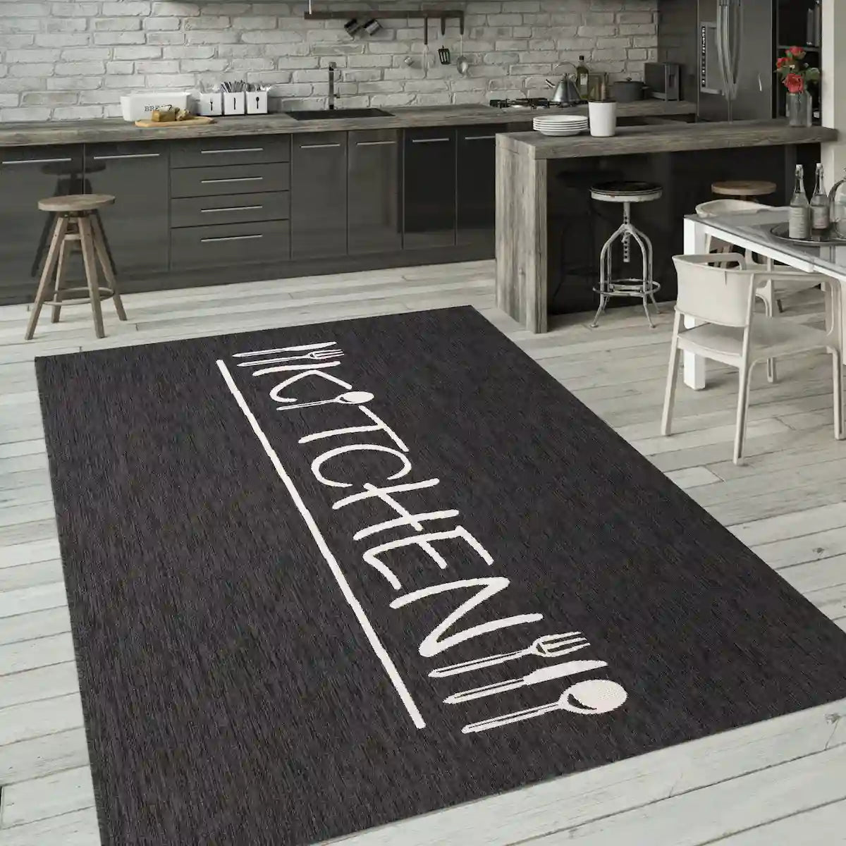 Tapis Cuisine Kitch