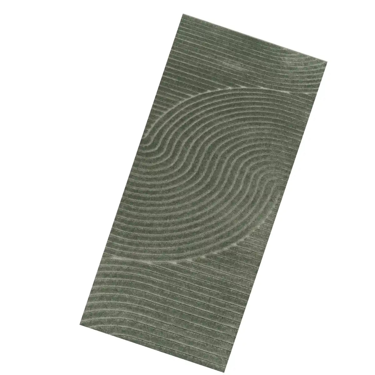 Tapis de Couloir Design Sculo Vert