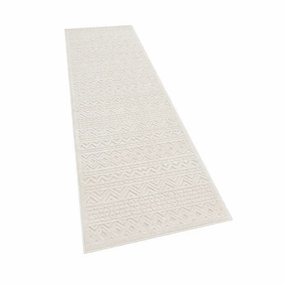 Tapis de Couloir Zagora Cream sur fond blanc