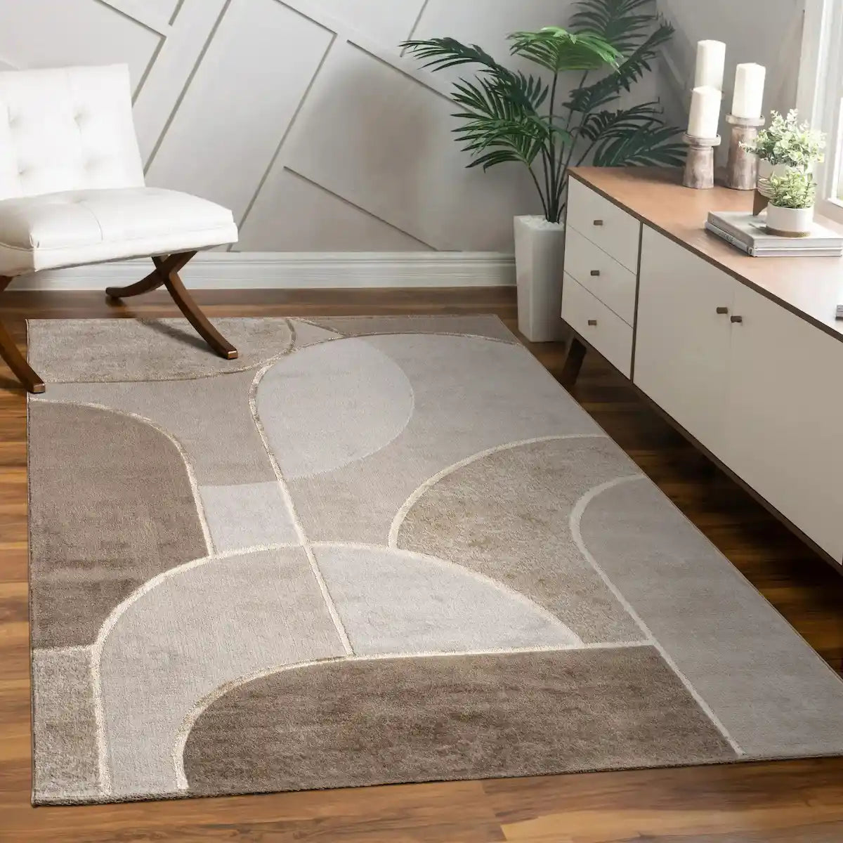 Tapis Design Abalti - Beige