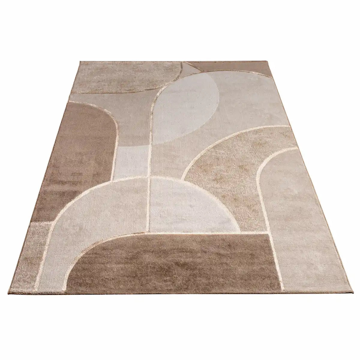 Tapis Design Abalti - Fond blanc