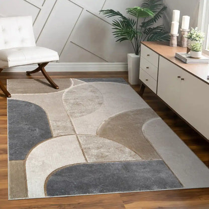 Tapis Design Abalti - Gris