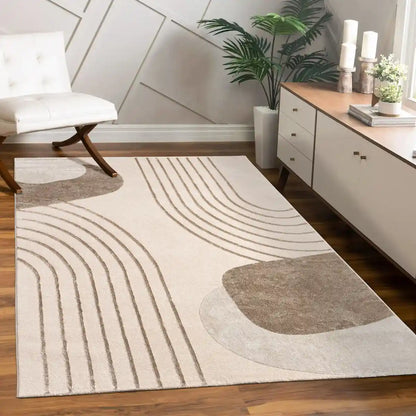 Tapis Design Aero Beige - Tapis de salon