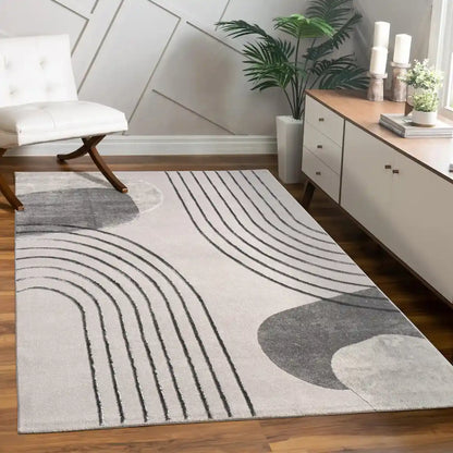 Tapis Design Aero Gris - Tapis de salon