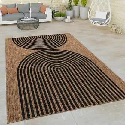Tapis Design Arka Marron