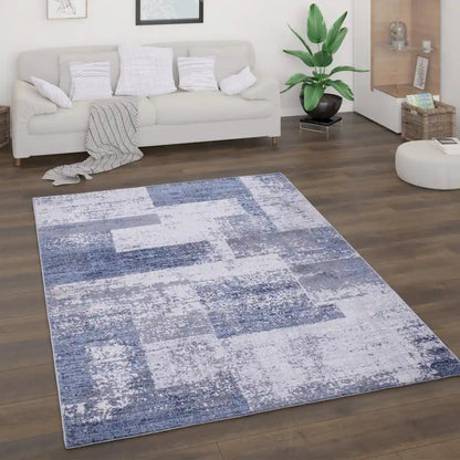 Tapis Design Carva Bleu