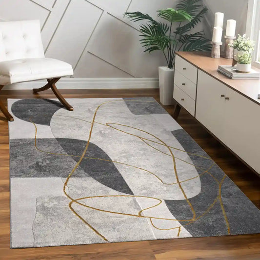 Tapis Design Fomo - Gris