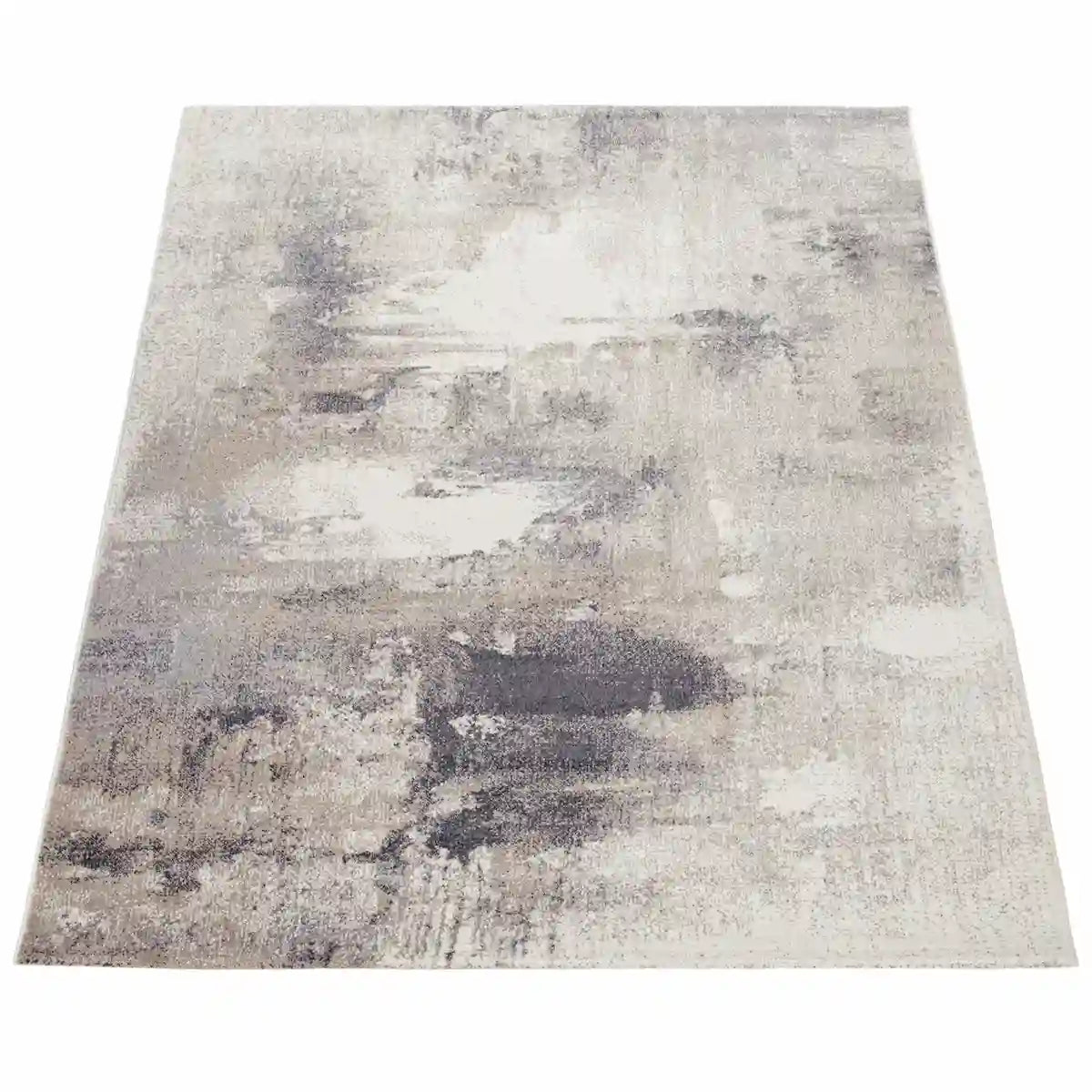 Tapis Design Fresco Beige sur fond bland