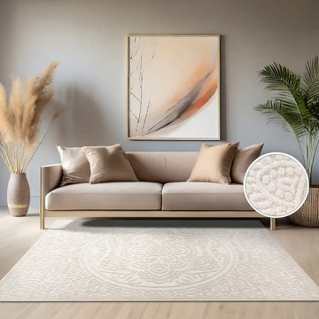 Crème / 60 x 100 cm