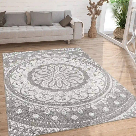Tapis Design Rosas Gris