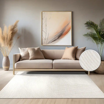 Crème / 60 x 100 cm