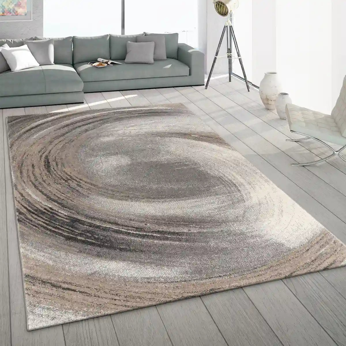 Tapis Design Vertigo Beige