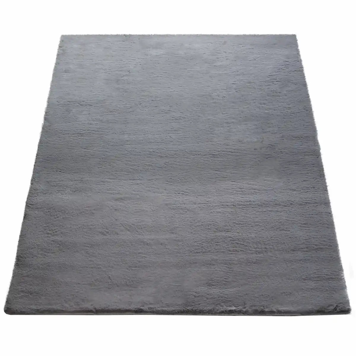 Tapis Doux Muelito Anthracite sur fond blanc