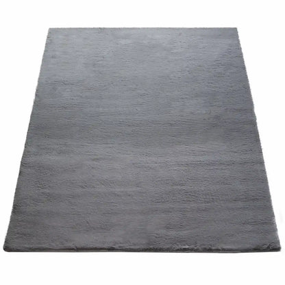 Tapis Doux Muelito Anthracite sur fond blanc