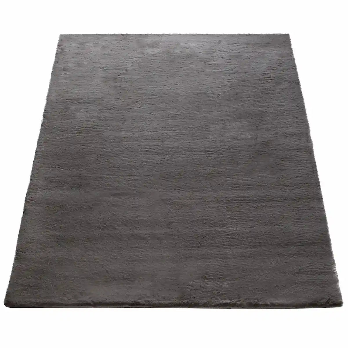 Tapis Doux Muelito Gris foncé sur fond blanc