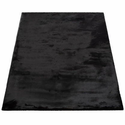 Tapis Doux Muelito Noir sur fond blanc