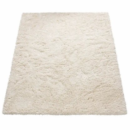 Tapis Doux Polito Blanc sur fond blanc