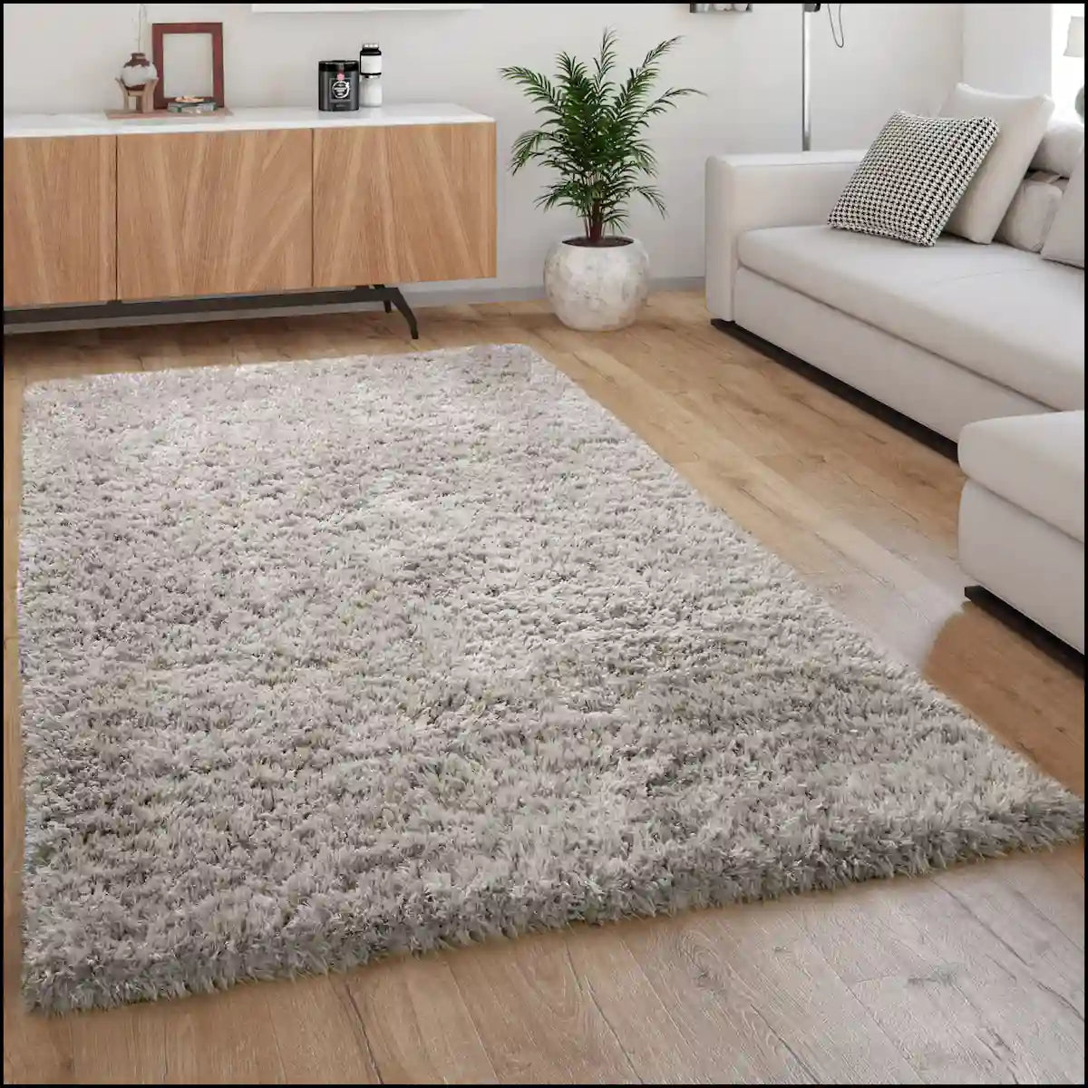 Tapis Doux Polito couleur Gris