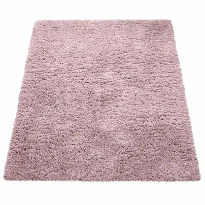 Tapis Doux Polito Violet sur fond blanc