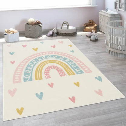 Tapis Enfant Arcadia - Crème