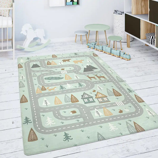 Tapis Enfant Circuit Forest Chambre enfant