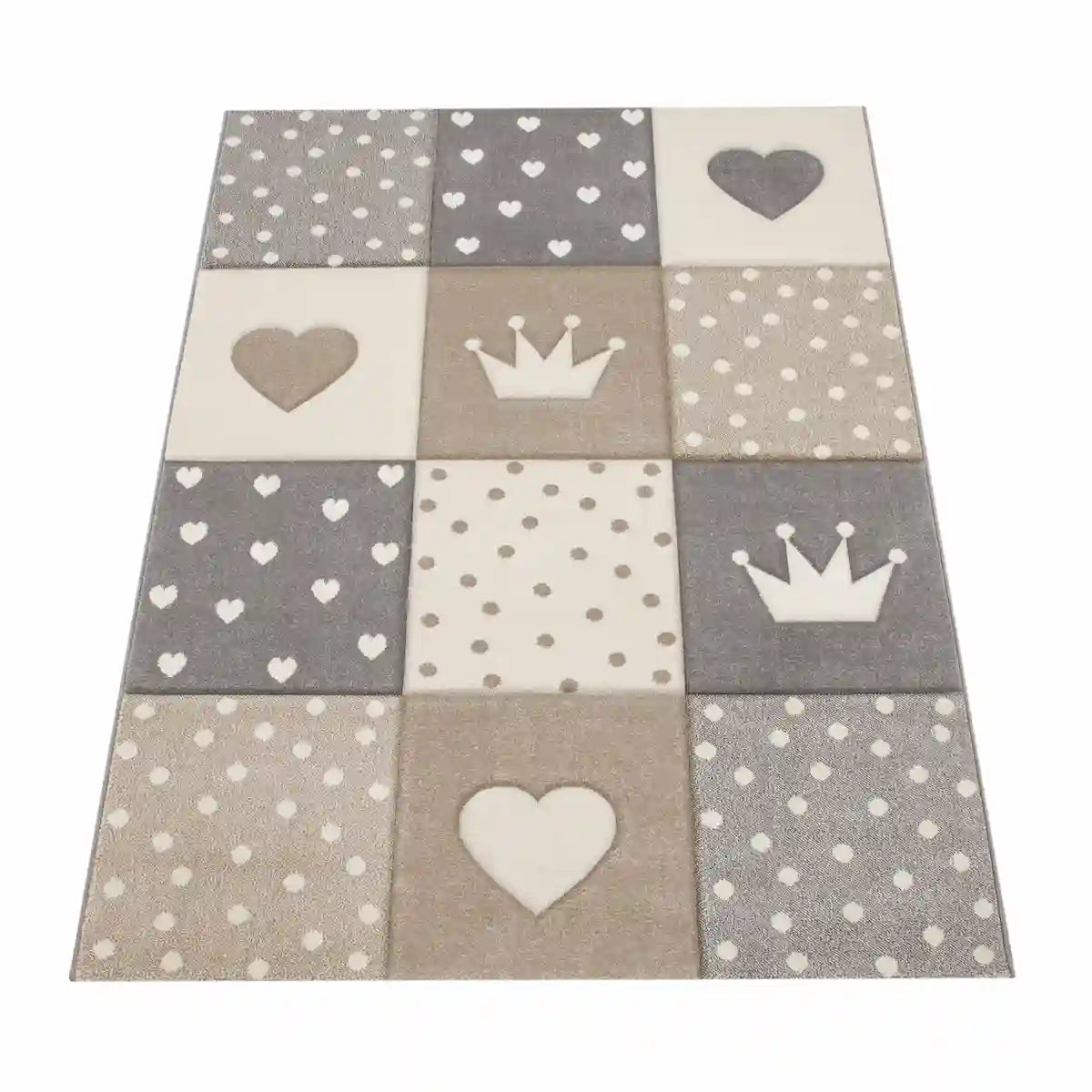 Tapis Enfant Kinglove sur fond blanc