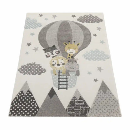 Tapis Enfant Montano - Fond blanc
