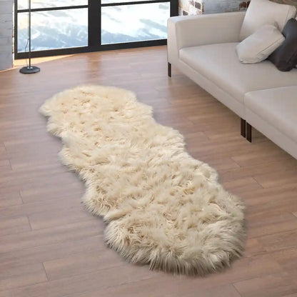 Tapis Forme Originale Calino Cream - Tapis forme irrégulière