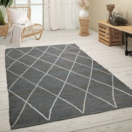 Tapis Jute Payla Anthracite