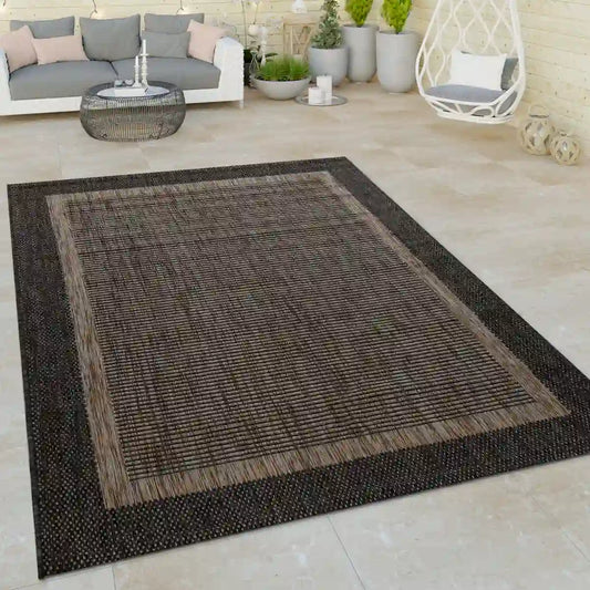 Tapis Naturel Bamaro - Tapis Anthracite