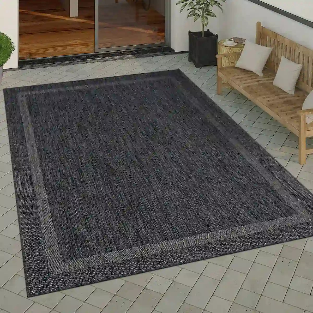 Tapis Naturel Bovo Anthracite