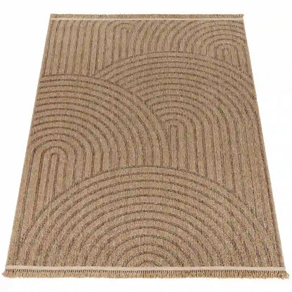 Tapis Naturel Nordica sur fond blanc