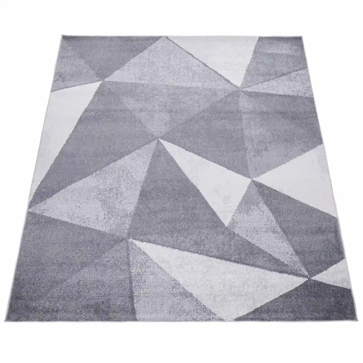 Tapis Original Syrix Gris sur fond blanc