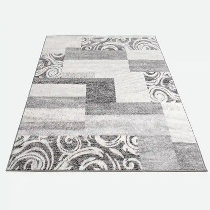 Tapis Original Versati Gris sur fond blanc